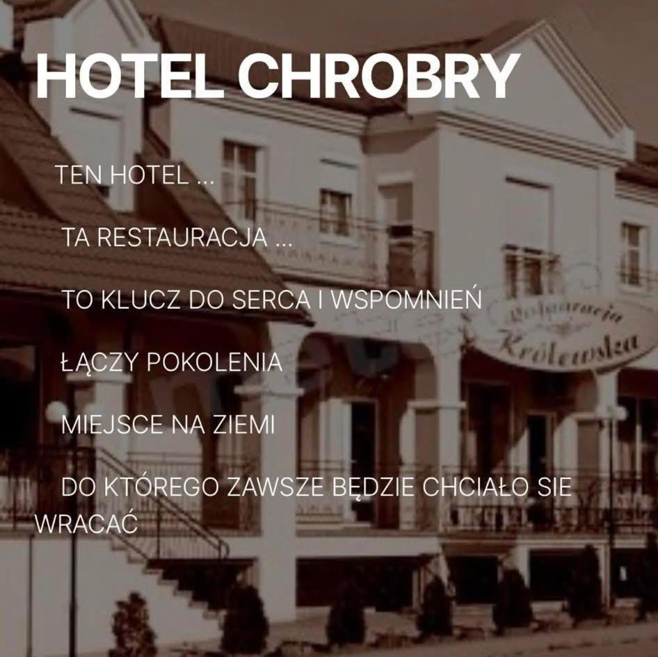 Hotel Chrobry Łęczyca Exterior foto